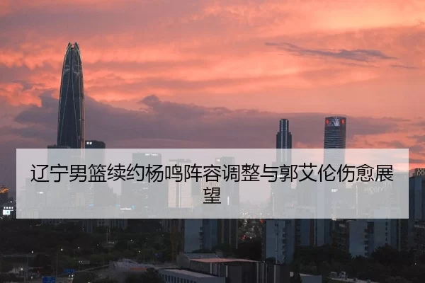 辽宁男篮续约杨鸣阵容调整与郭艾伦伤愈展望